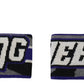Dolce & Gabbana Purple Logo Two Piece Set Wristband