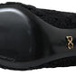 Dolce & Gabbana Black Stiletto Heels Mid Calf Boots