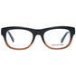 Ermenegildo Zegna Brown Plastic Glasses (Frames)
