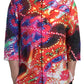 Dolce & Gabbana Multicolor Luminarie Print Linen Shirt