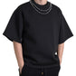 Dolce & Gabbana Black Necklace Embellished Polyester T-shirt