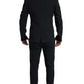 Dolce & Gabbana Black 2 Piece Double Breasted SICILIA Suit