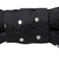 Dolce & Gabbana Black Polka Dot Silk Adjustable Men Neck Papillon Bow Tie