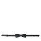 Dolce & Gabbana Gray Polka Dot Silk Adjustable Neck Men Papillon Bow Tie