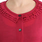 John Galliano Pink wool cardigan