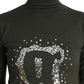 John Galliano Green wool turtleneck sweater