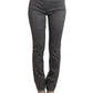 John Galliano Gray slim fit pants