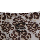 Cavalli Brown longsleeved lace top
