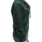 Cavalli Green velvet cotton sweater