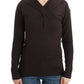 Cavalli Brown knitted wool sweater
