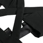 Dolce & Gabbana Black Cut Out Sleeveless Bodycon Midi Dress