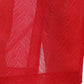 Dolce & Gabbana Red Sheer High Waist Pencil Cut Midi Skirt
