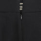 Cavalli Black wool pencil skirt