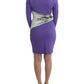 Cavalli Purple longsleeved dress