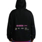 Dolce & Gabbana Black Logo Print Hooded Sweatshirt Sweater