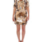 Dolce & Gabbana Masterpiece gold sequined crystal swarovski dress
