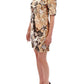 Dolce & Gabbana Masterpiece gold sequined crystal swarovski dress