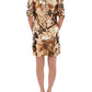 Dolce & Gabbana Masterpiece gold sequined crystal swarovski dress