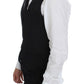 Dolce & Gabbana Black Wool Formal Dress Vest Gilet Jacket