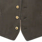 Dolce & Gabbana Black Cotton Blend Dress Vest Gilet