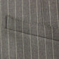 Dolce & Gabbana Gray Striped Wool Logo Vest Gilet Weste