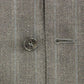 Dolce & Gabbana Gray Striped Wool Logo Vest Gilet Weste