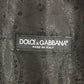 Dolce & Gabbana Black Striped Wool Logo Vest Gilet Weste