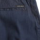 Dolce & Gabbana Dark Blue Cotton Stretch Slim Fit Dress Pants