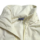 Dolce & Gabbana Yellow Nylon Collared Full Zip Parka Jacket
