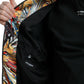 Dolce & Gabbana Multicolor Abstract Polyester Bomber Jacket