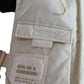 Dolce & Gabbana Yellow Nylon Hooded Sportswear Vest Jacket