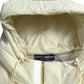 Dolce & Gabbana Yellow Nylon Hooded Sportswear Vest Jacket