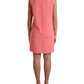 Dolce & Gabbana Pink Virgin Wool Sleeveless Mini Dress