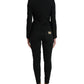 Dolce & Gabbana Black Wool Single Breasted Blazer Coat Jacket