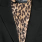Dolce & Gabbana Black Wool Single Breasted Blazer Coat Jacket