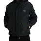 Dolce & Gabbana Black Polyester Logo Plaque Hooded Jacket