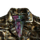 Dolce & Gabbana Multicolor Polyester Sequined Cropped Jacket