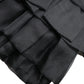 Dolce & Gabbana Black Tiered Aline High Waist Silk Mini Skirt