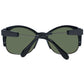 Serengeti Black Acetate & Metal Sunglasses