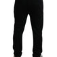 Dolce & Gabbana Black DG Logo Skinny Jogger Sweatpants Pants