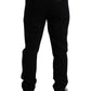 Dolce & Gabbana Black Cotton Skinny Jogger Sweatpants Pants
