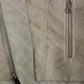 Zeyneptosun Beige brocade sleeveless jacket