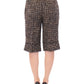 Dolce & Gabbana Multicolor wool shorts pants