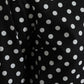 Dolce & Gabbana Black White Polka Dot Nylon Shift Mini Dress