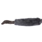 Dolce & Gabbana Gray Mink Fur Lambskin Suede Leather Gloves
