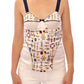 Dolce & Gabbana White sailor motive tank top