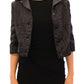 Dolce & Gabbana Black Short Bolero Shrug Jacket Coat