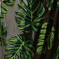 Dolce & Gabbana Green Banana Leaf Sleeveless Long Maxi Dress