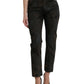 Dolce & Gabbana Brown BOYFRIEND Mid Waist Cotton Denim Jeans