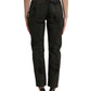 Dolce & Gabbana Brown BOYFRIEND Mid Waist Cotton Denim Jeans